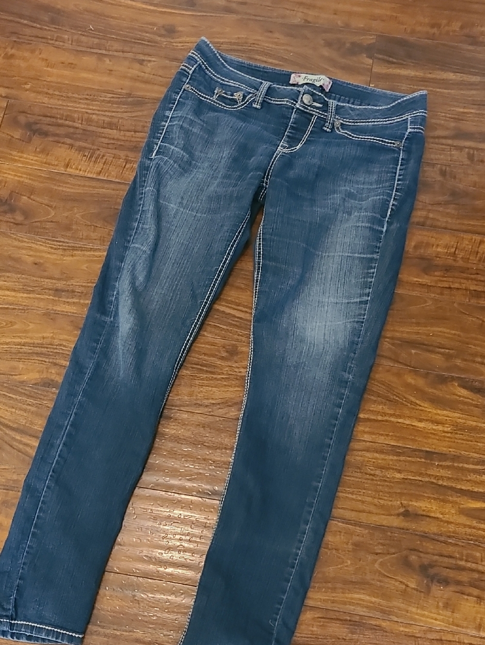 Women's Dark Blue Slim Jeans
